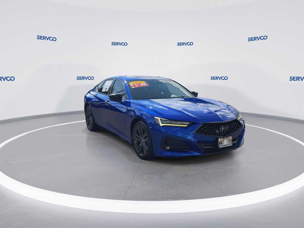 used 2021 Acura TLX car, priced at $31,995