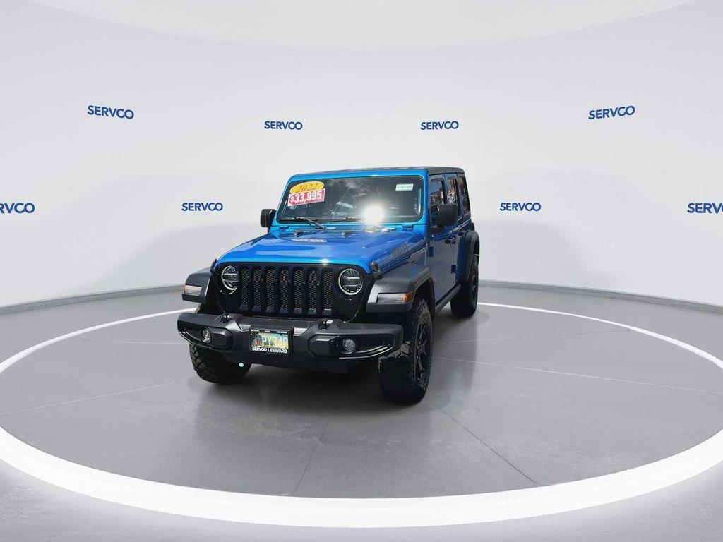 used 2022 Jeep Wrangler car, priced at $32,995