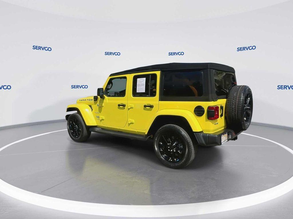 used 2022 Jeep Wrangler Unlimited 4xe car, priced at $31,995