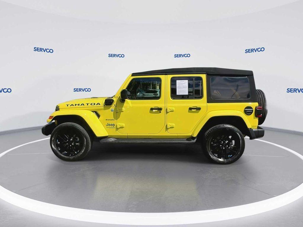 used 2022 Jeep Wrangler Unlimited 4xe car, priced at $31,995