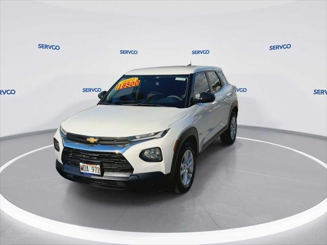 used 2021 Chevrolet TrailBlazer car, priced at $18,500