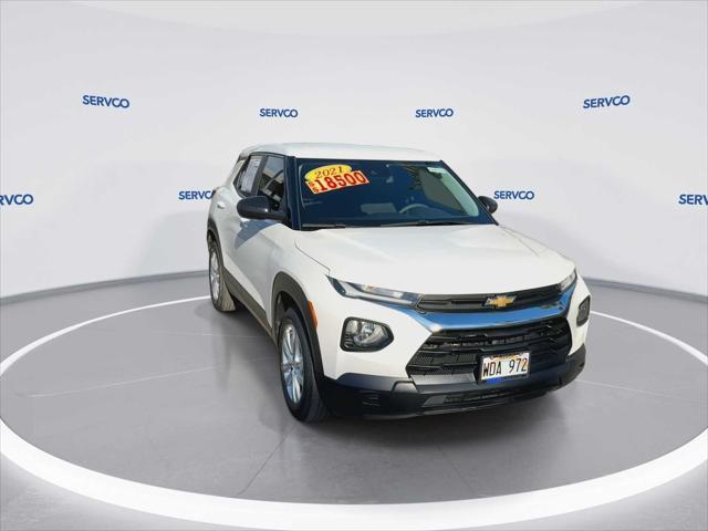 used 2021 Chevrolet TrailBlazer car, priced at $18,500