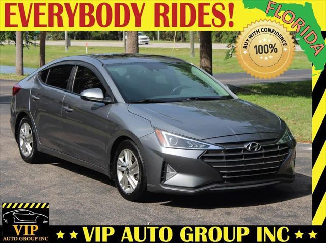 used 2019 Hyundai Elantra car, priced at $13,995