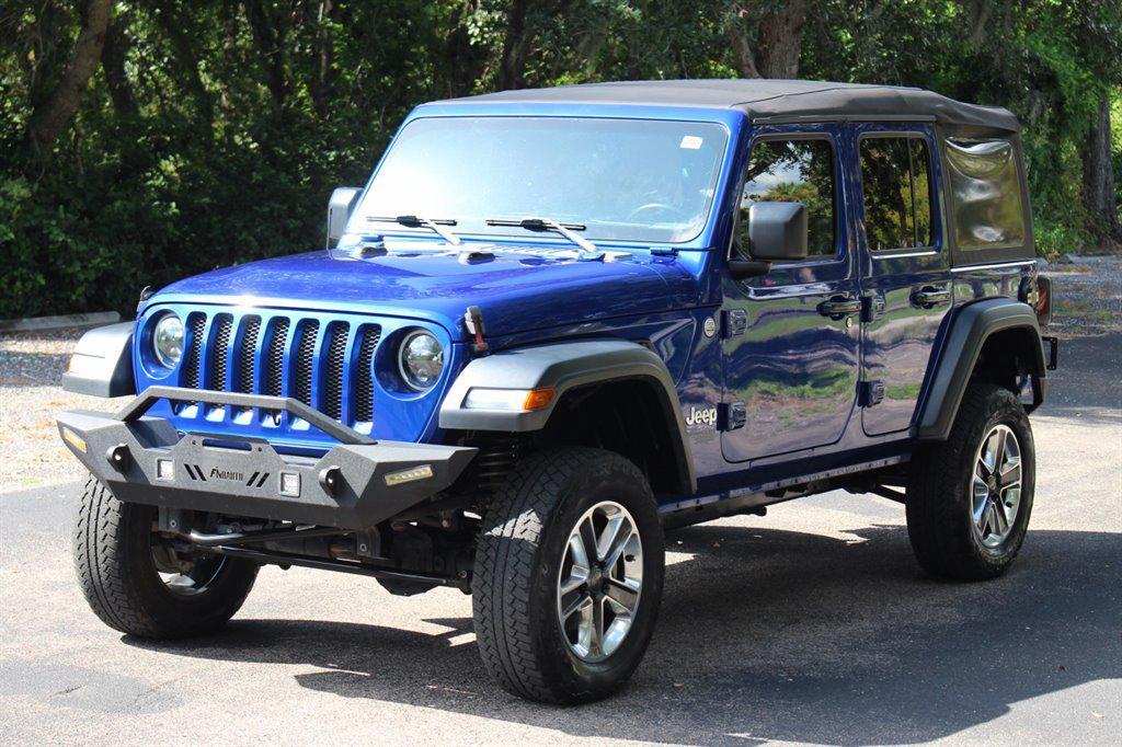used 2020 Jeep Wrangler Unlimited car, priced at $24,995