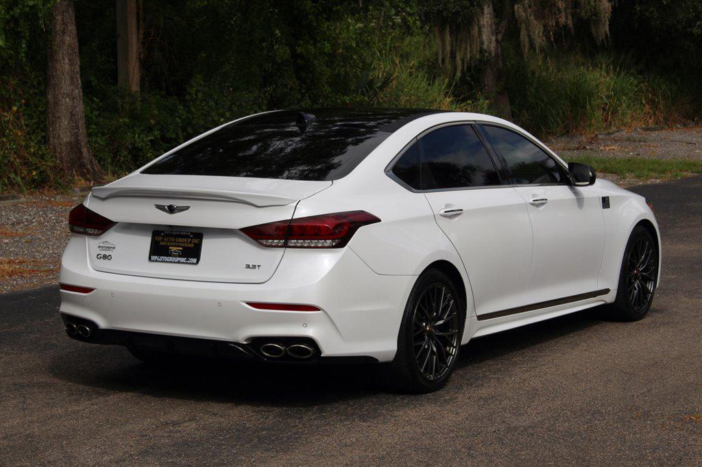 used 2018 Genesis G80 car, priced at $19,995
