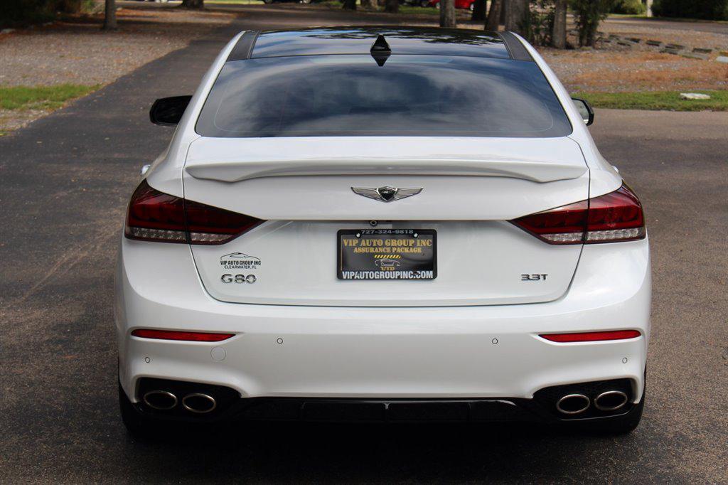 used 2018 Genesis G80 car, priced at $19,995