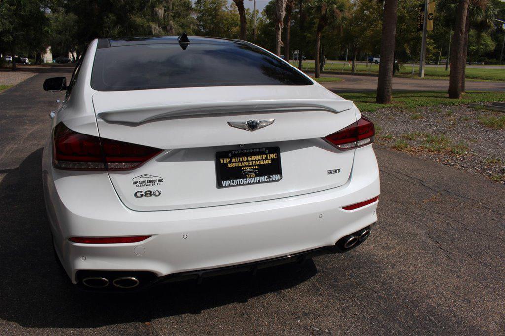 used 2018 Genesis G80 car, priced at $19,995