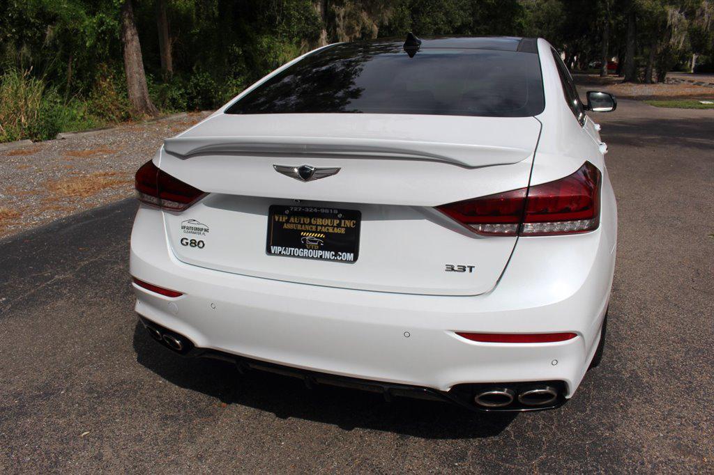 used 2018 Genesis G80 car, priced at $19,995