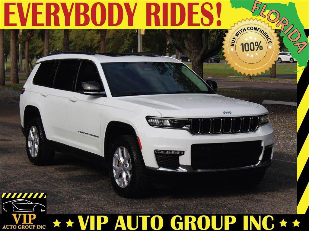 used 2022 Jeep Grand Cherokee L car, priced at $27,995