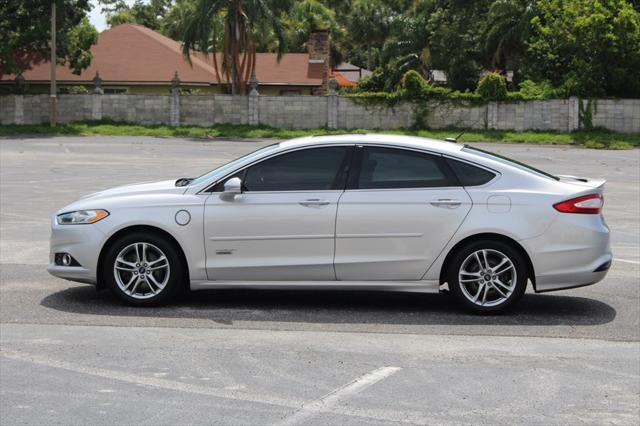used 2016 Ford Fusion Energi car, priced at $5,995