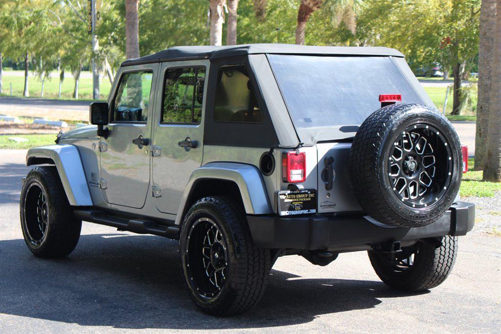used 2015 Jeep Wrangler Unlimited car, priced at $17,995