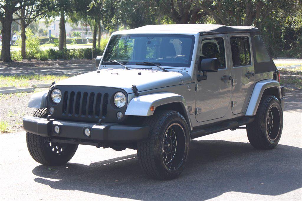 used 2015 Jeep Wrangler Unlimited car, priced at $17,995