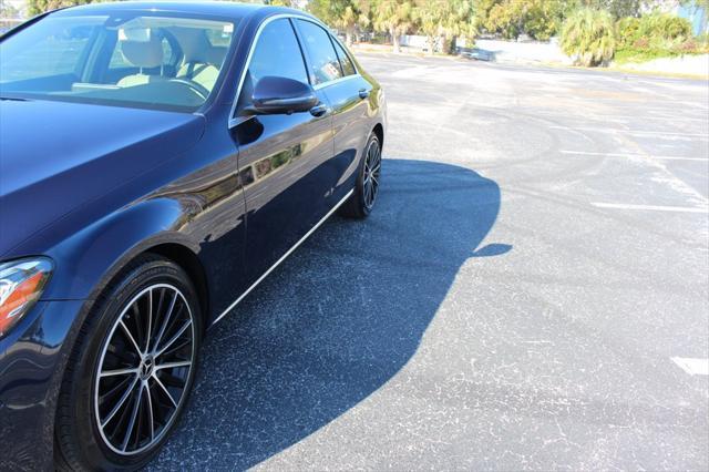 used 2020 Mercedes-Benz C-Class car, priced at $26,995