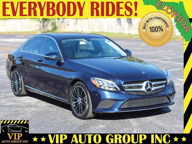 used 2020 Mercedes-Benz C-Class car, priced at $26,995