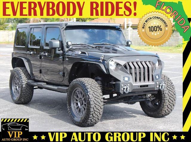 used 2018 Jeep Wrangler JK Unlimited car, priced at $26,995