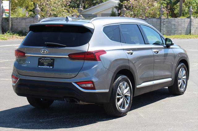 used 2019 Hyundai Santa Fe car, priced at $19,995