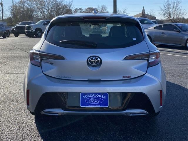 used 2021 Toyota Corolla Hatchback car, priced at $19,500