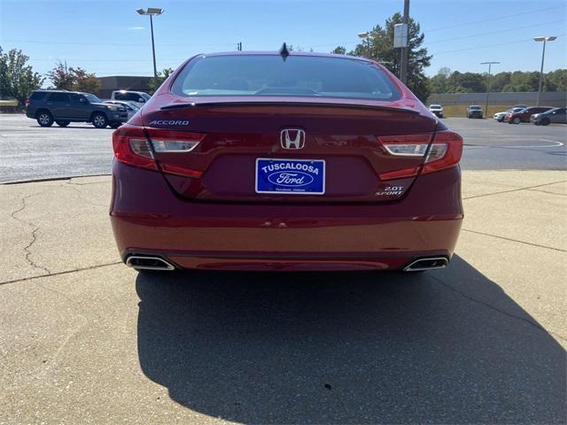 used 2021 Honda Accord car, priced at $27,500