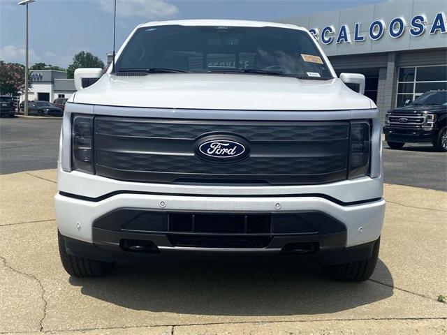 new 2025 Ford F-150 Lightning car, priced at $75,495