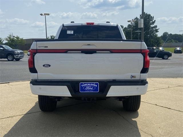 new 2025 Ford F-150 Lightning car, priced at $75,495