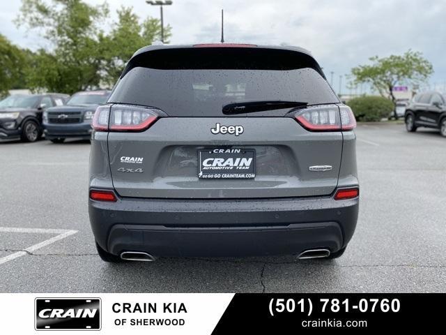 used 2021 Jeep Cherokee car, priced at $20,912
