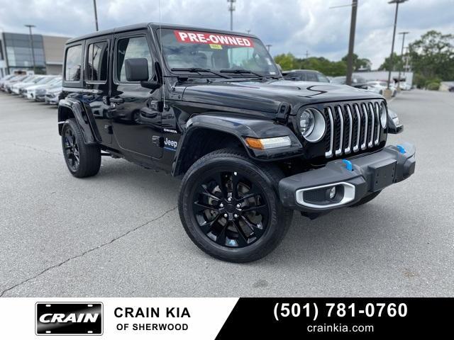 used 2023 Jeep Wrangler 4xe car, priced at $32,721