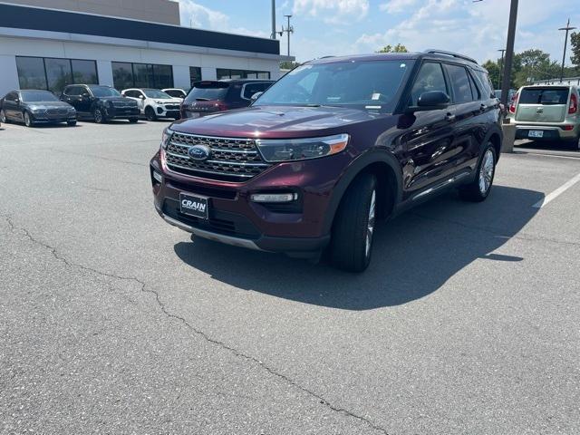 used 2022 Ford Explorer car, priced at $36,989