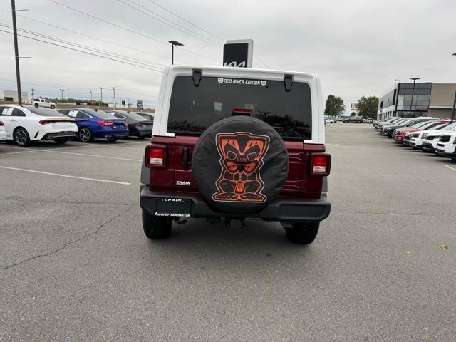 used 2021 Jeep Wrangler Unlimited car, priced at $34,726