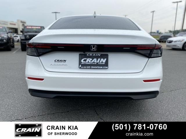 used 2024 Honda Accord car, priced at $27,489