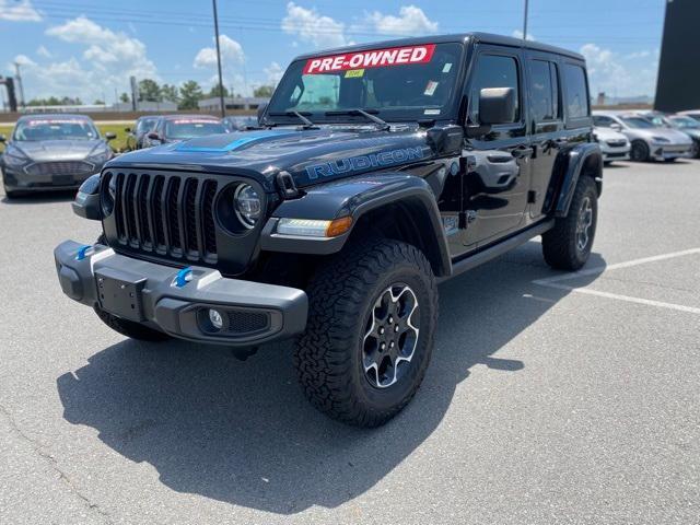 used 2022 Jeep Wrangler Unlimited 4xe car, priced at $33,549