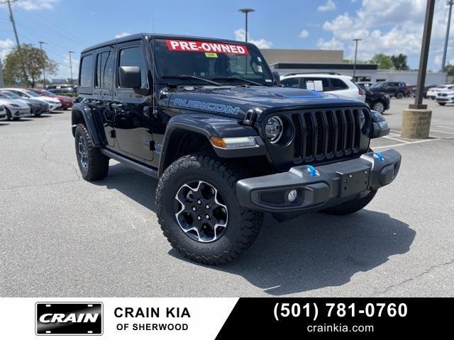 used 2022 Jeep Wrangler Unlimited 4xe car, priced at $33,549