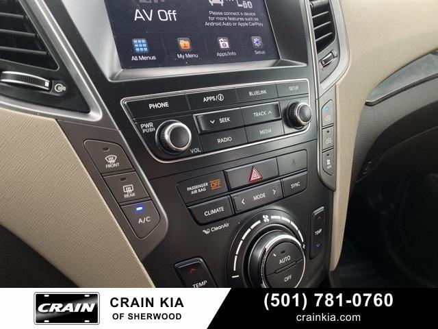 used 2018 Hyundai Santa Fe car, priced at $16,600
