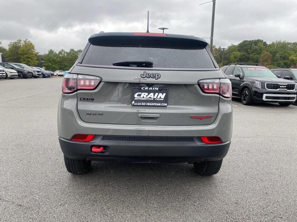 used 2022 Jeep Compass car, priced at $23,299