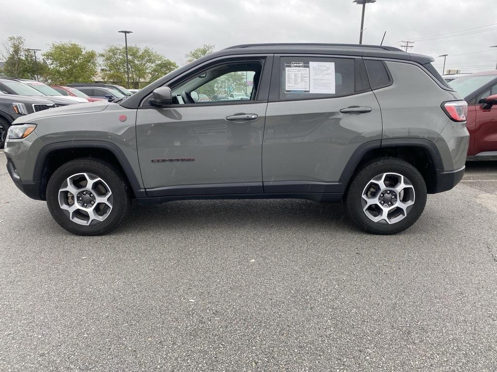 used 2022 Jeep Compass car, priced at $23,299
