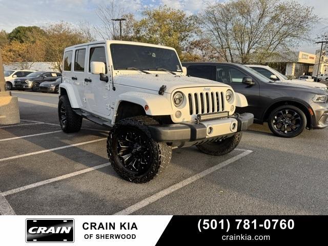 used 2015 Jeep Wrangler Unlimited car, priced at $16,865