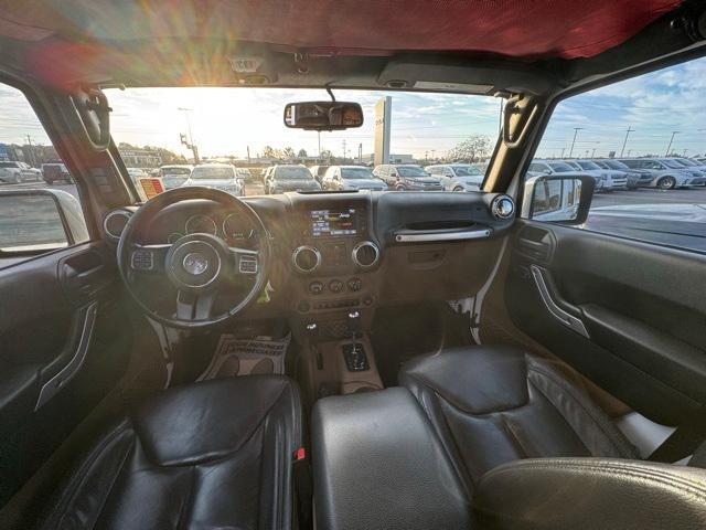 used 2015 Jeep Wrangler Unlimited car, priced at $16,865