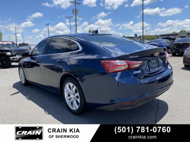 used 2021 Chevrolet Malibu car, priced at $16,837