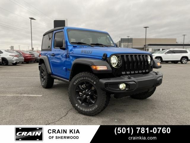 used 2022 Jeep Wrangler car, priced at $28,950