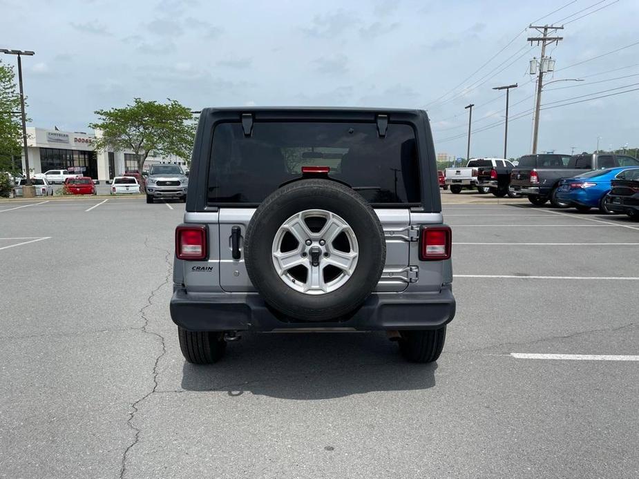 used 2020 Jeep Wrangler Unlimited car, priced at $31,352