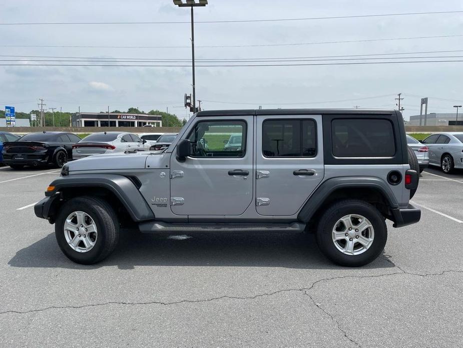 used 2020 Jeep Wrangler Unlimited car, priced at $31,352