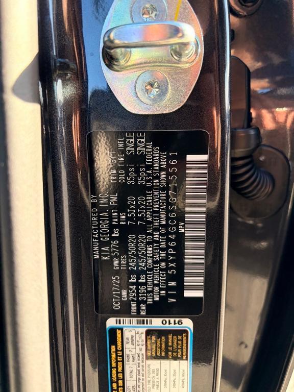 new 2025 Kia Telluride car, priced at $41,255