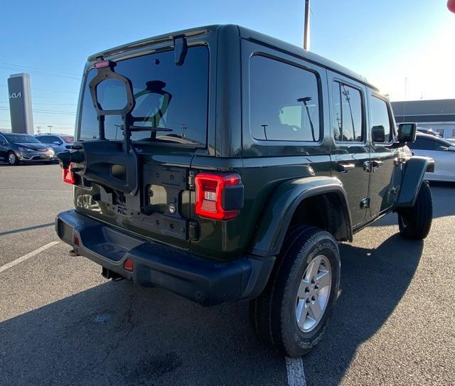 used 2021 Jeep Wrangler Unlimited car, priced at $52,999