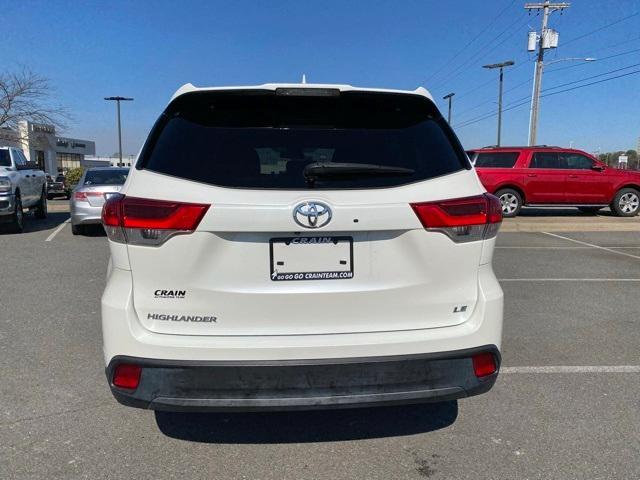 used 2019 Toyota Highlander car, priced at $27,899