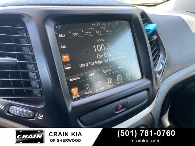 used 2017 Jeep Cherokee car, priced at $15,323