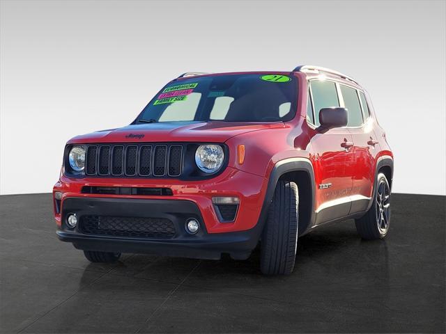 used 2021 Jeep Renegade car, priced at $14,736