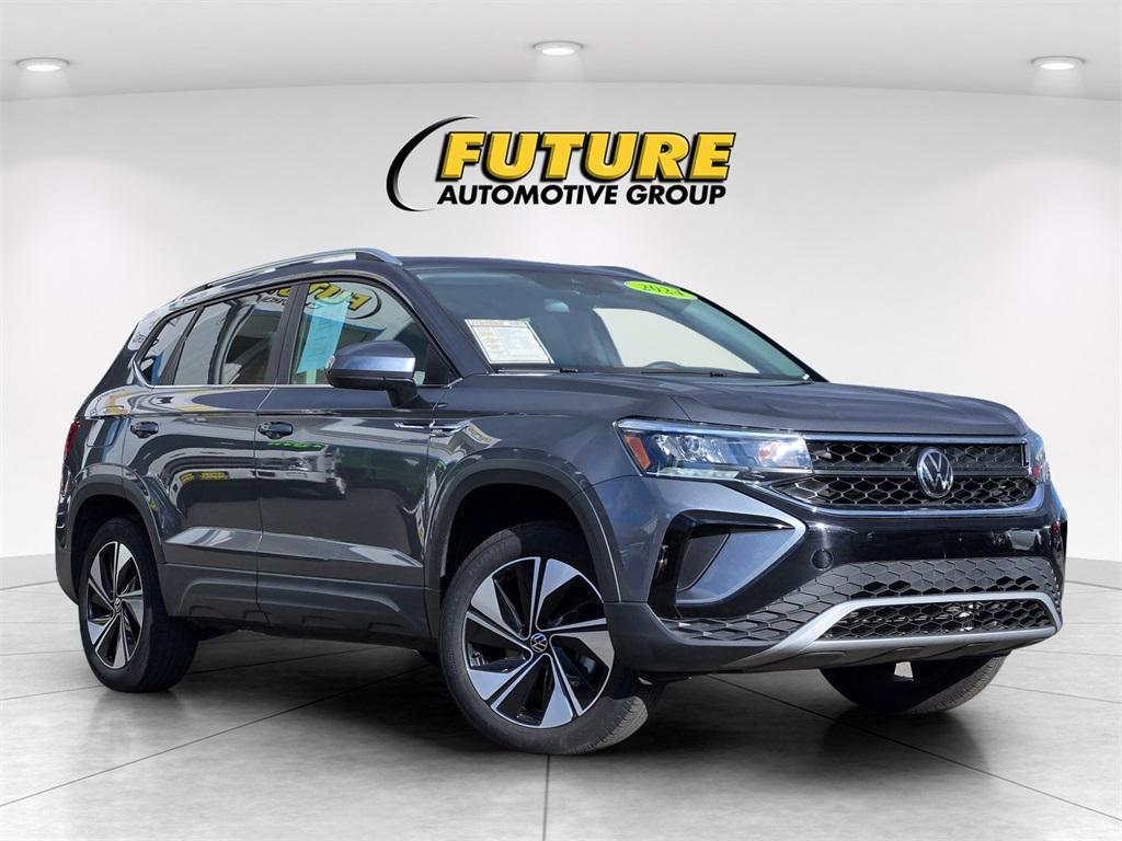 used 2024 Volkswagen Taos car, priced at $20,344
