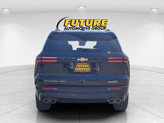 used 2025 Chevrolet Traverse car, priced at $58,538