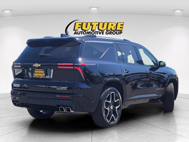 used 2025 Chevrolet Traverse car, priced at $58,538