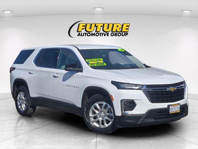 used 2023 Chevrolet Traverse car, priced at $31,600