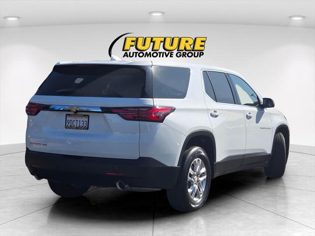 used 2023 Chevrolet Traverse car, priced at $31,600